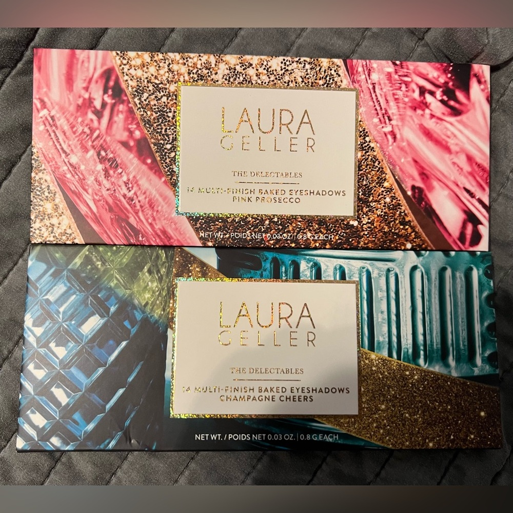 2 Brand new Laura Geller baked eyeshadow pallets.